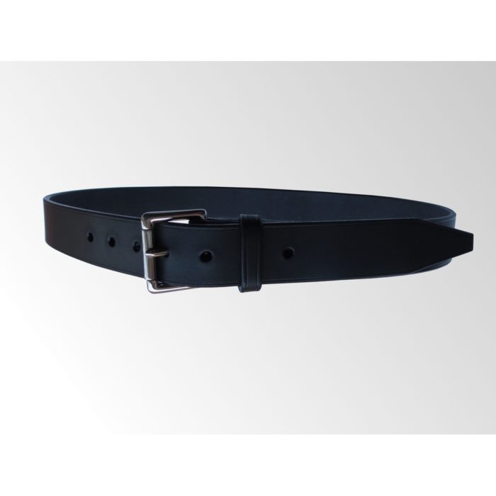 ceinture cuir noir boucle blanche qualité